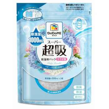 DoDoME 超級吸濕掛裝500mL 香氛系列 (爽身粉)(500mL x 2個裝)